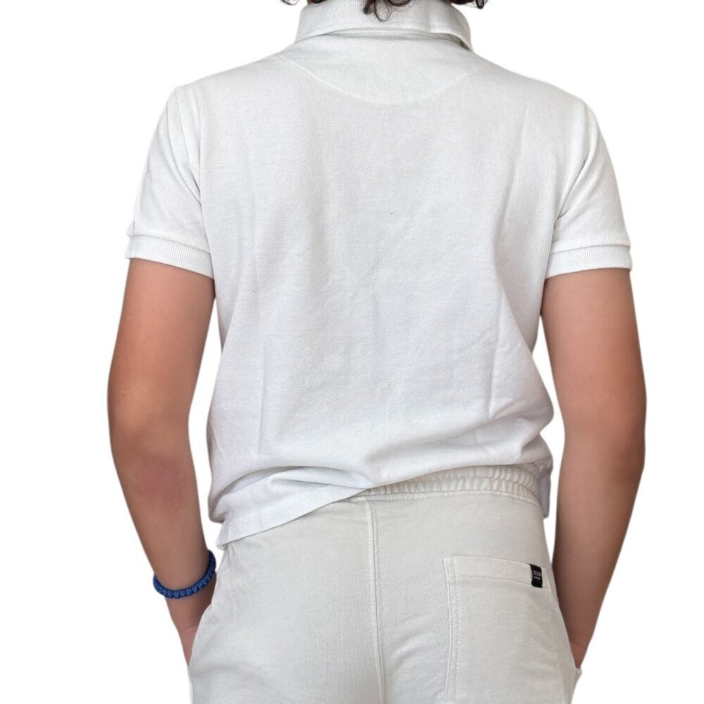 ZARA WHITE POLO BOYS SHIRT - Picture 4 of 4